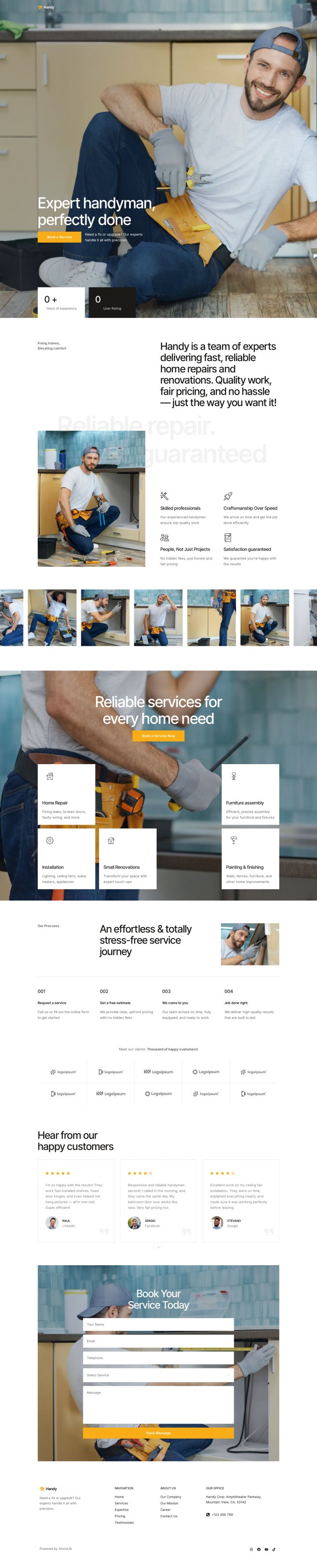 Шаблон ThemeForest Handy WordPress шаблон ThemeForest Handy