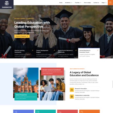 ThemeForest Harrington