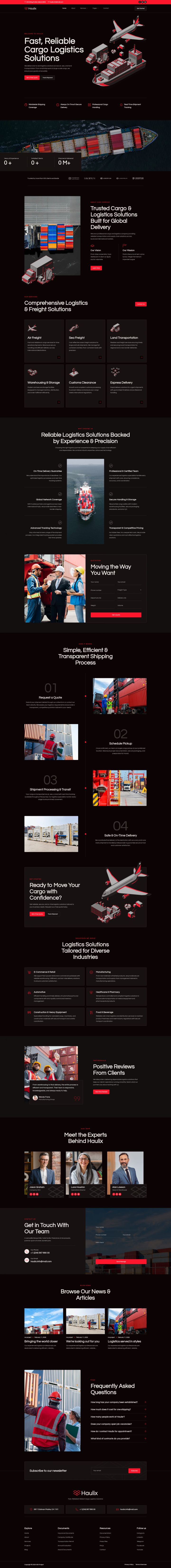 WordPress шаблон ThemeForest Haulix