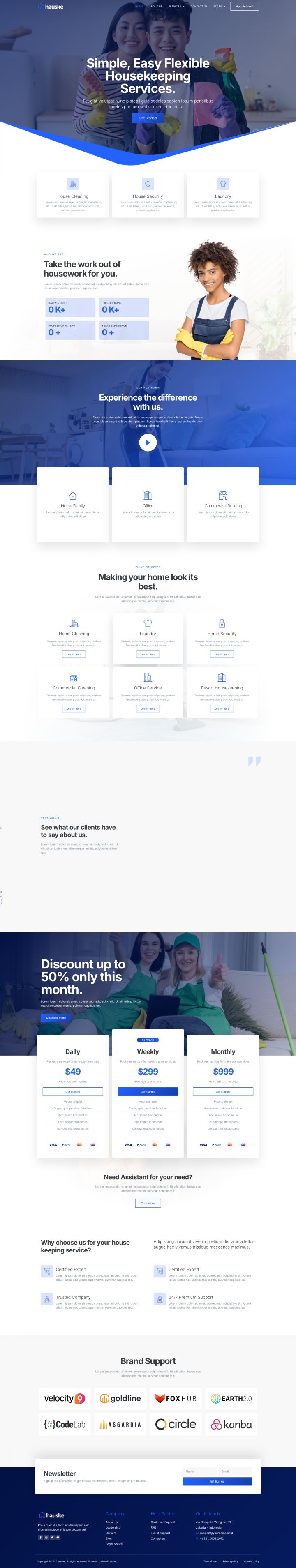 WordPress шаблон ThemeForest Hauske