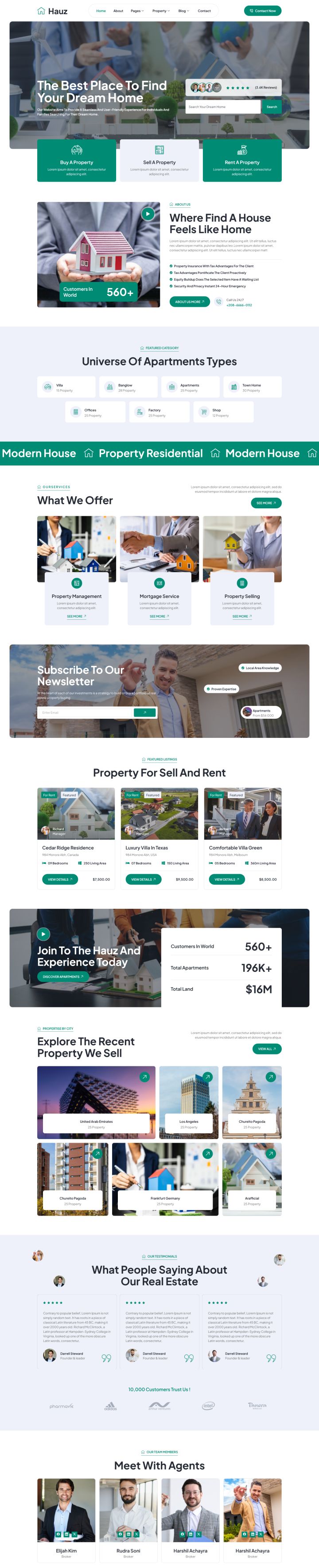 WordPress шаблон ThemeForest Hauz