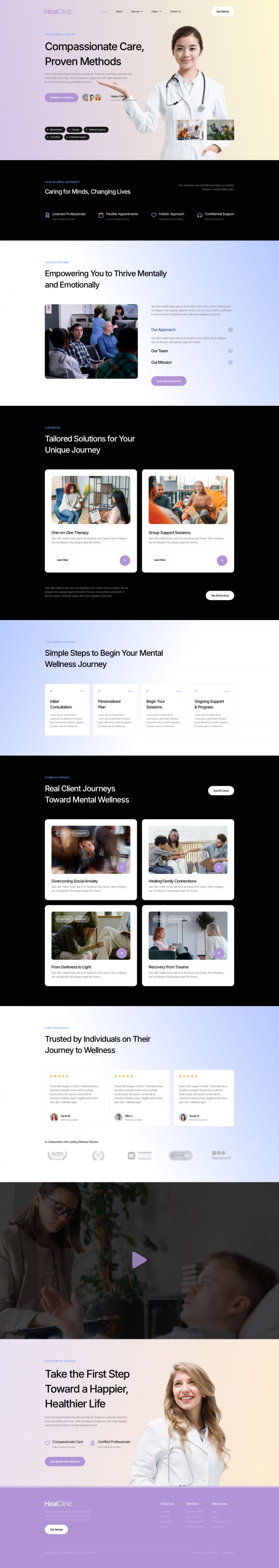 WordPress шаблон ThemeForest HealClinic