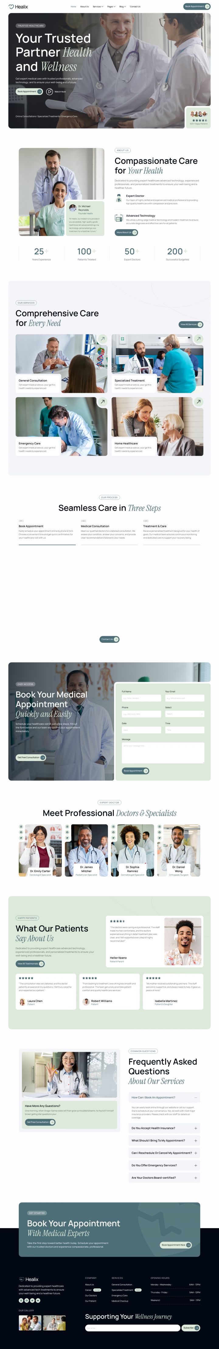 Шаблон ThemeForest Healix WordPress шаблон ThemeForest Healix