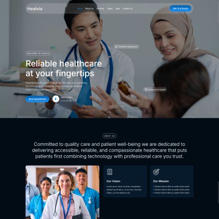 ThemeForest Healvia