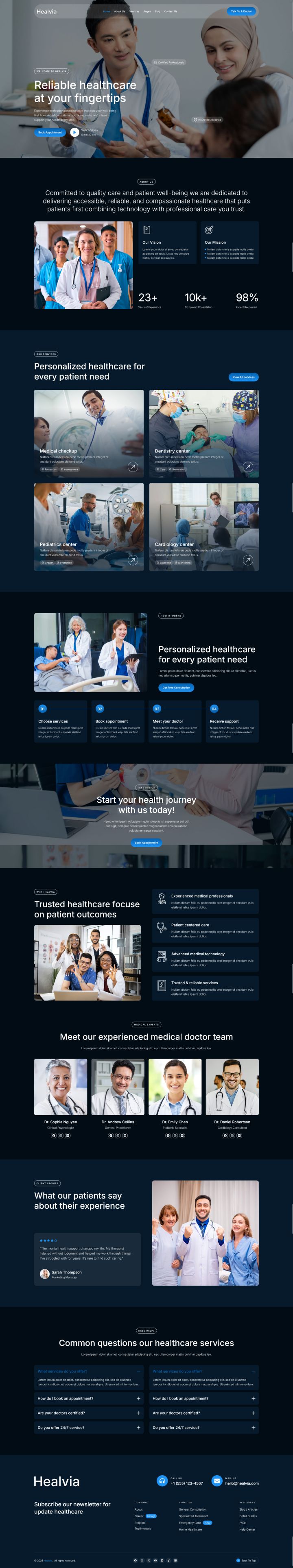 WordPress шаблон ThemeForest Healvia