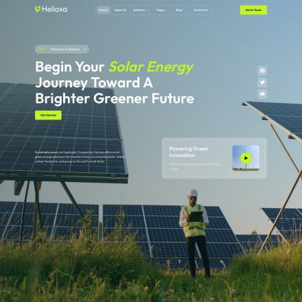 ThemeForest Helioxa