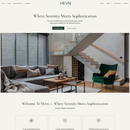 ThemeForest Hevn
