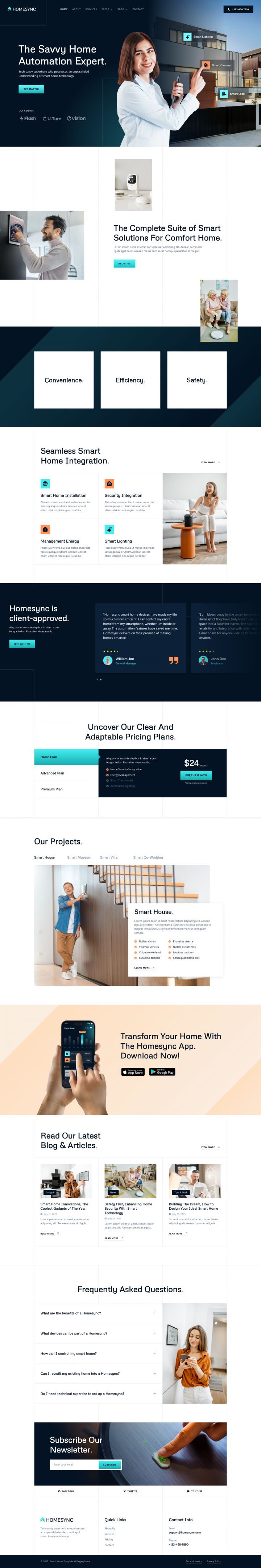 WordPress шаблон ThemeForest Homesync