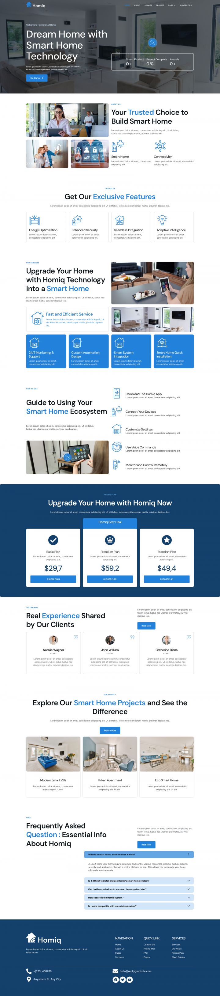 WordPress шаблон ThemeForest Homiq