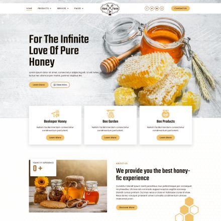 ThemeForest HoniFarm
