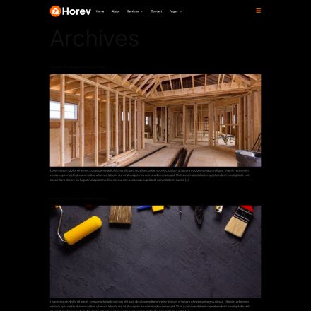 ThemeForest Horev