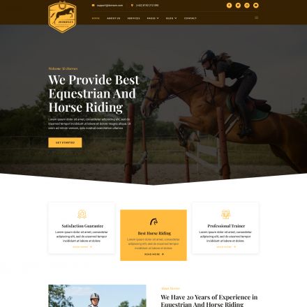 ThemeForest Horrses