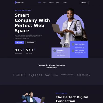 ThemeForest Hostdec