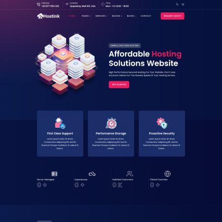 ThemeForest Hostink