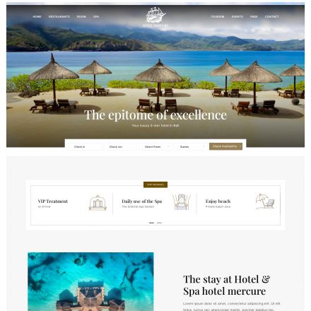 ThemeForest Hotel Mercure