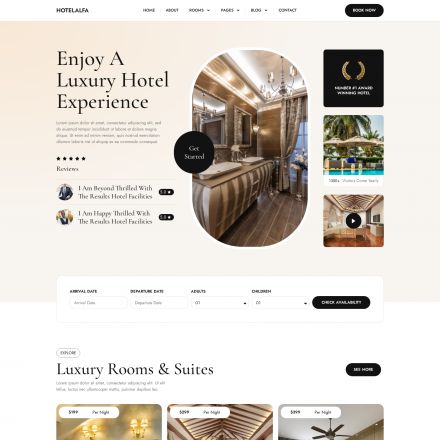 ThemeForest HotelAlfa