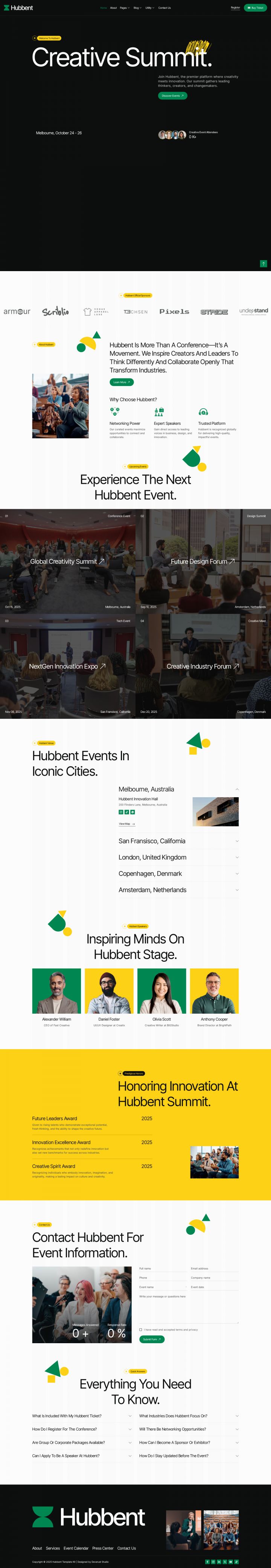 Шаблон ThemeForest Hubbent WordPress шаблон ThemeForest Hubbent
