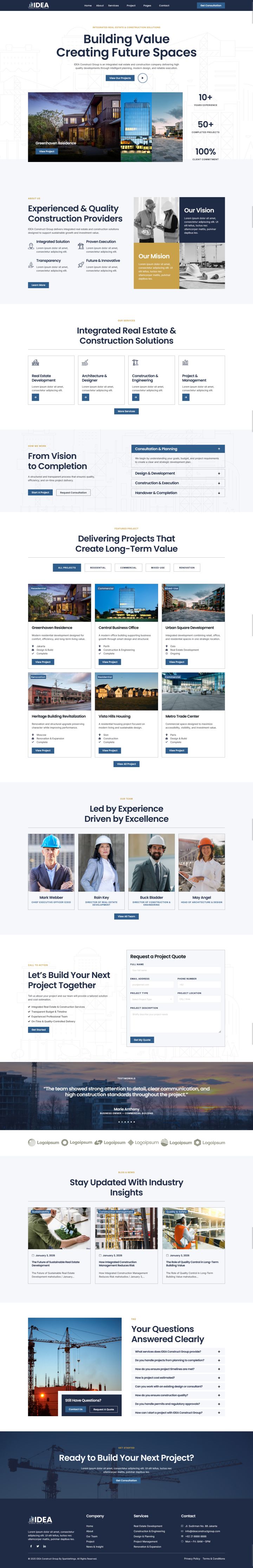 WordPress шаблон ThemeForest Idea
