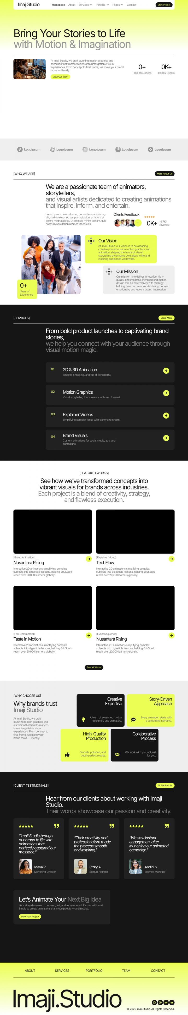 Шаблон ThemeForest ImajiStudio WordPress шаблон ThemeForest ImajiStudio