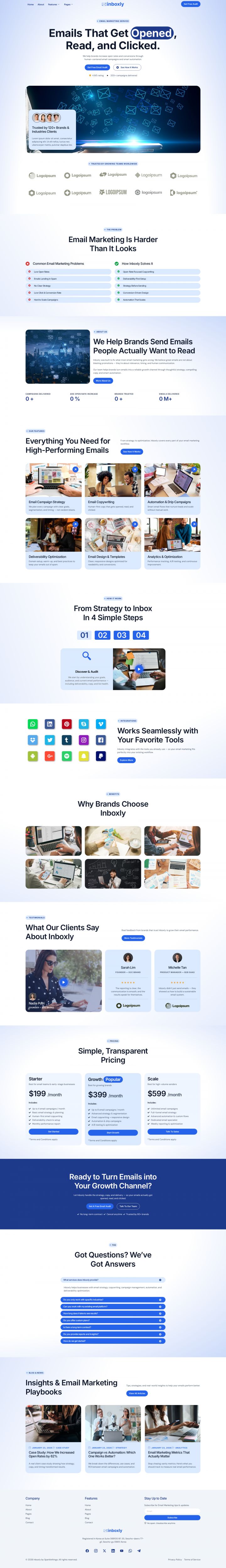 Шаблон ThemeForest Inboxly WordPress шаблон ThemeForest Inboxly