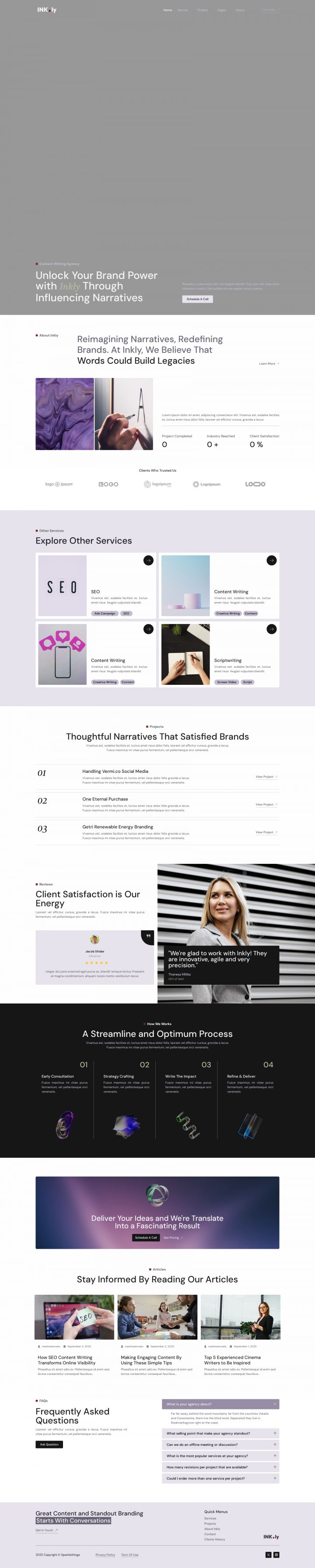 Шаблон ThemeForest Inkly WordPress шаблон ThemeForest Inkly