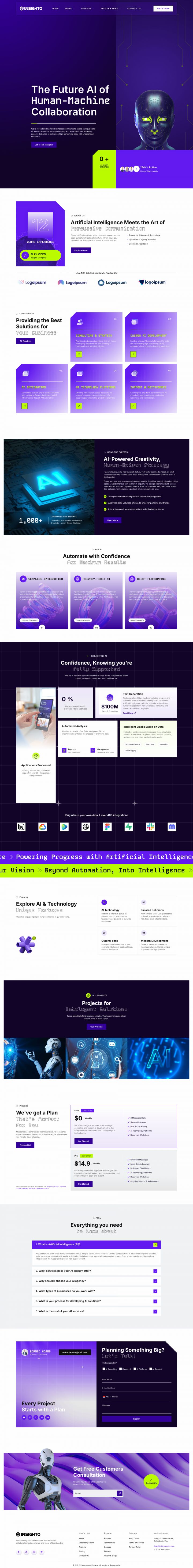 WordPress шаблон ThemeForest Insighto
