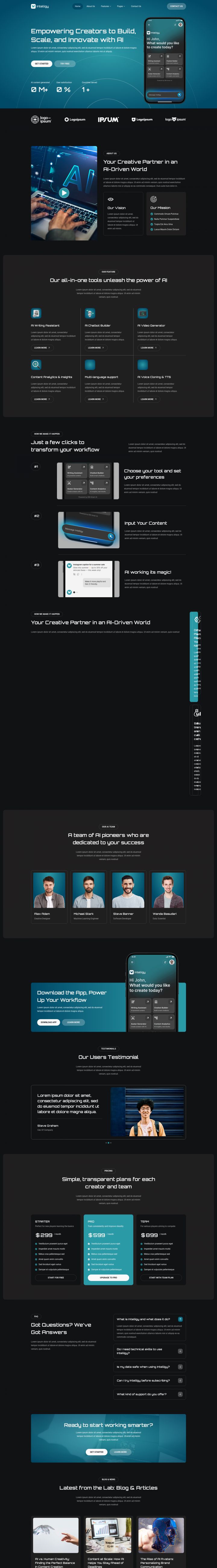 Шаблон ThemeForest Intelligy WordPress шаблон ThemeForest Intelligy