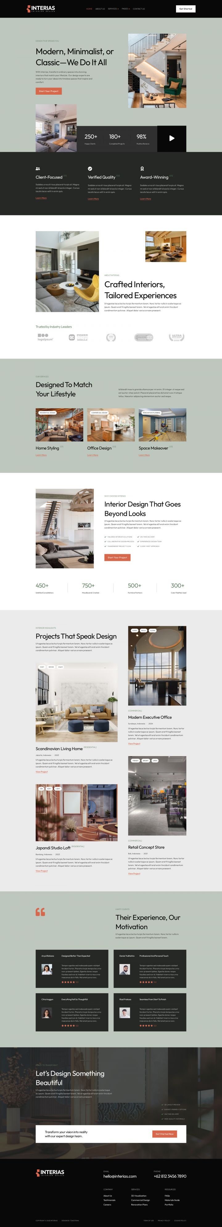 WordPress шаблон ThemeForest Interias