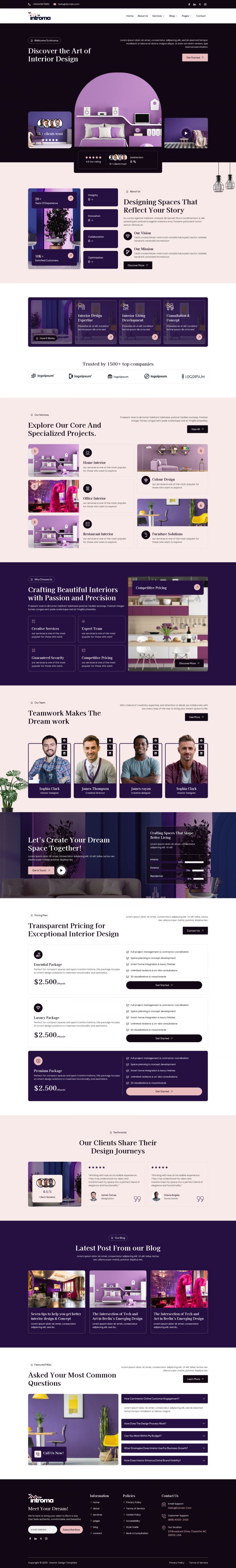WordPress шаблон ThemeForest Introma
