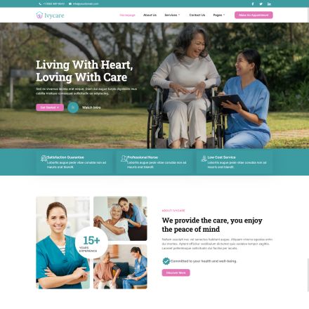ThemeForest Ivycare