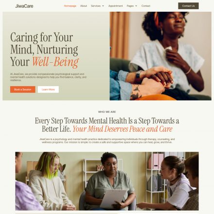 ThemeForest JiwaCare