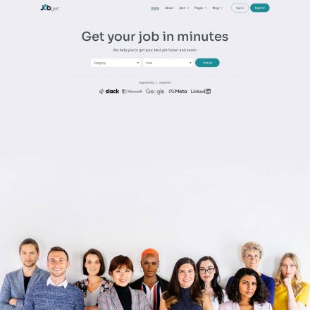 ThemeForest Jobget