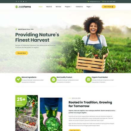 ThemeForest JosieFarms