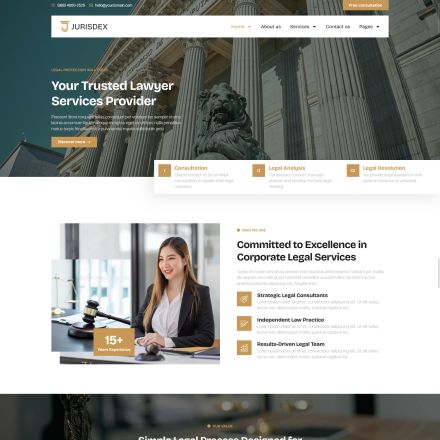 ThemeForest Jurisdex