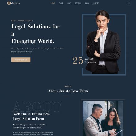 ThemeForest Juristo