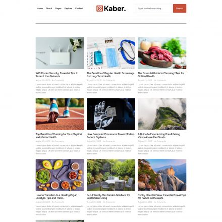 ThemeForest Kaber