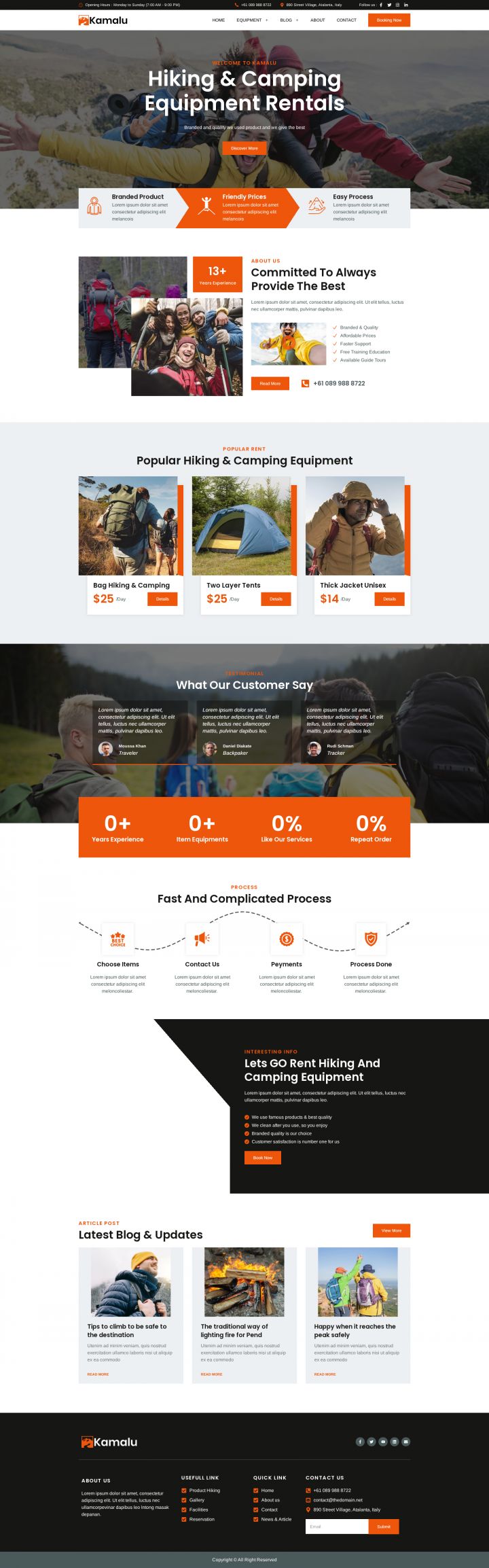 WordPress шаблон ThemeForest Kamalu