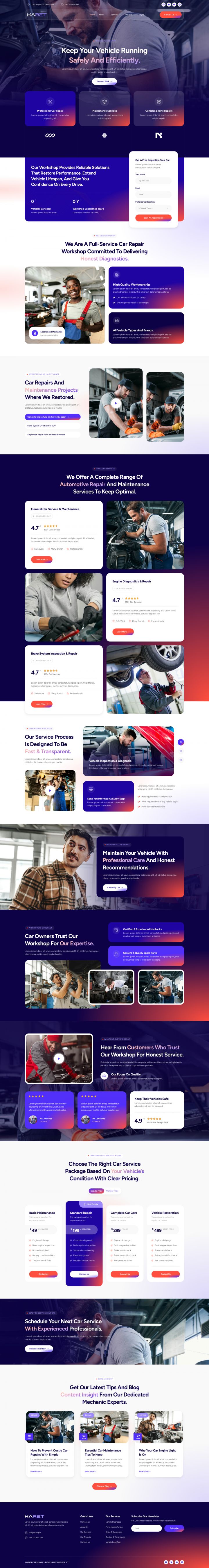 WordPress шаблон ThemeForest Karet