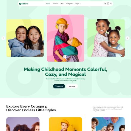 ThemeForest Kiddoria