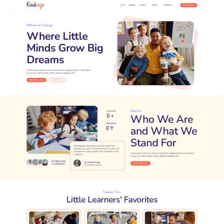 ThemeForest Kindergo