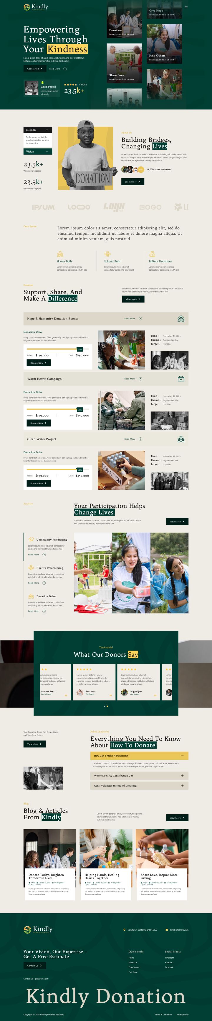 Шаблон ThemeForest Kindly WordPress шаблон ThemeForest Kindly