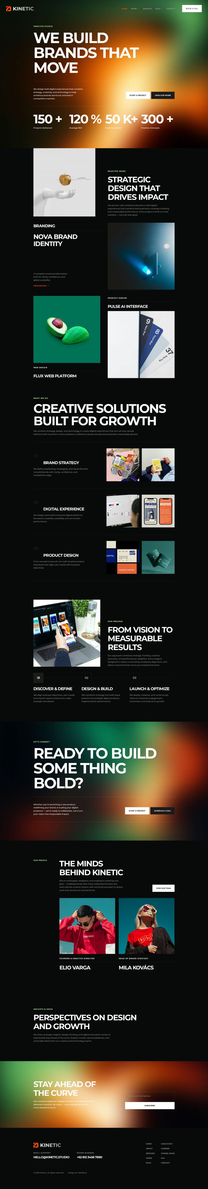 Шаблон ThemeForest Kinetic WordPress шаблон ThemeForest Kinetic