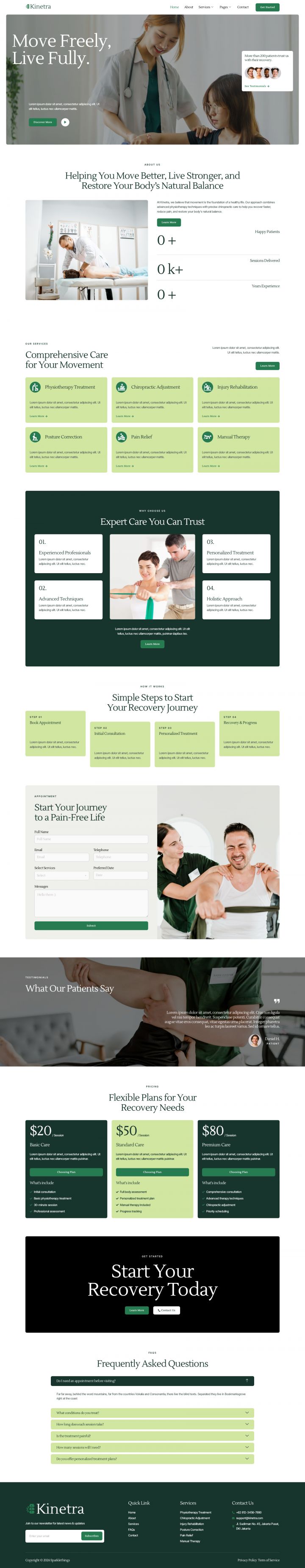 WordPress шаблон ThemeForest Kinetra