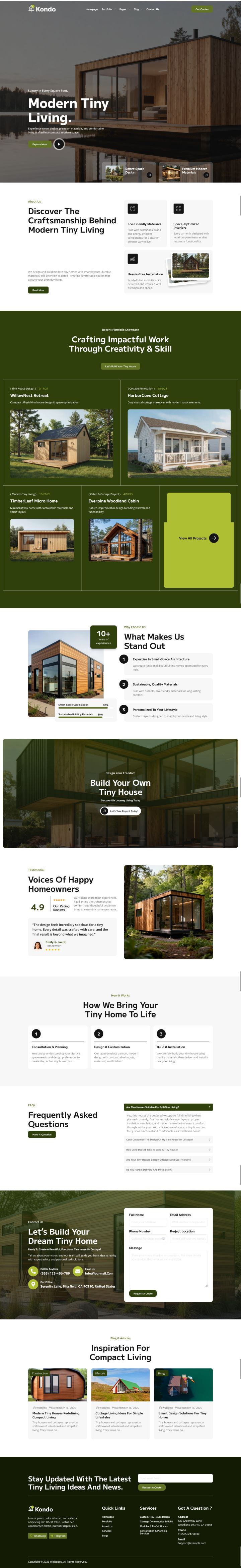 WordPress шаблон ThemeForest Kondo