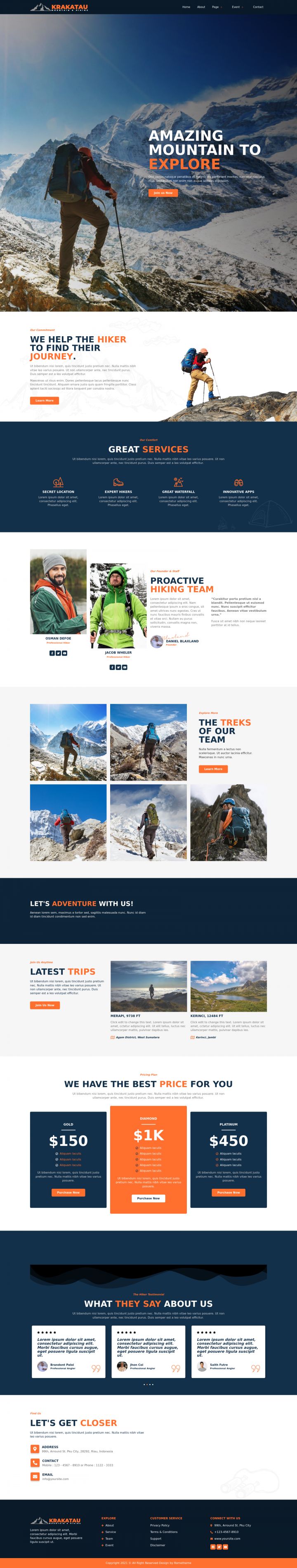 WordPress шаблон ThemeForest Krakatau