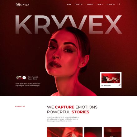 ThemeForest Kryvex