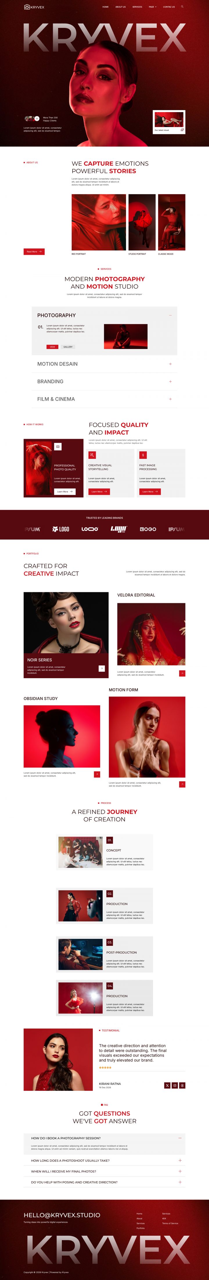 WordPress шаблон ThemeForest Kryvex