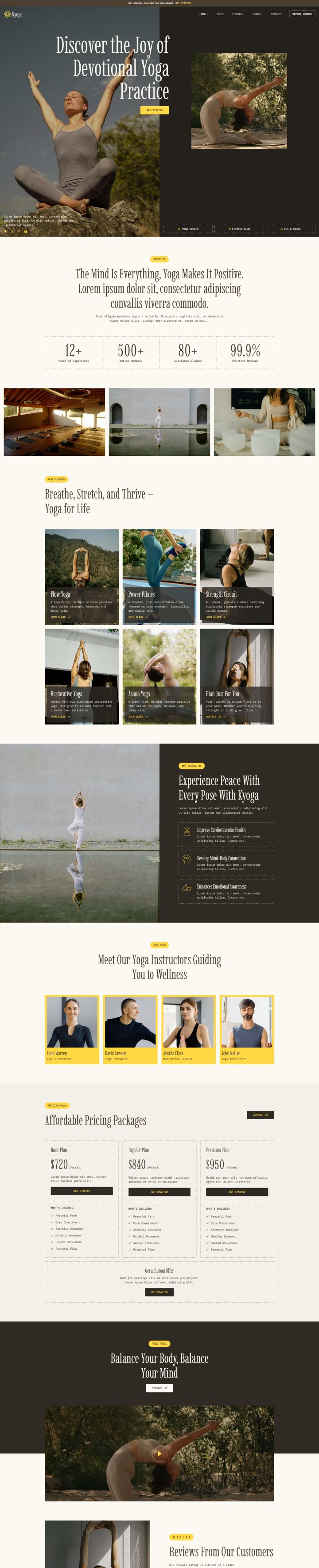 WordPress шаблон ThemeForest Kyoga