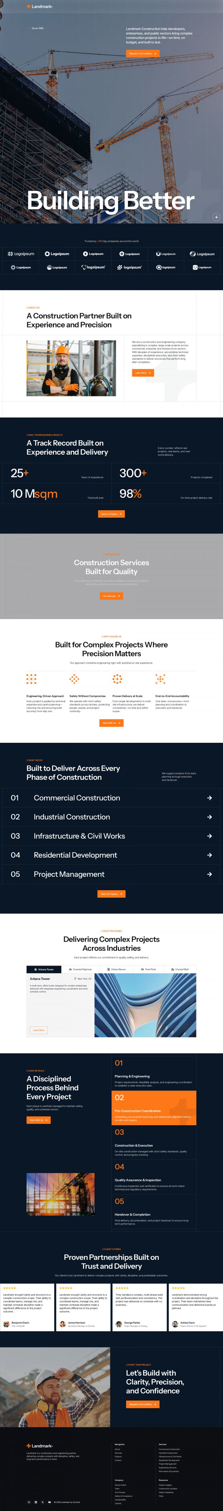 WordPress шаблон ThemeForest Landmark