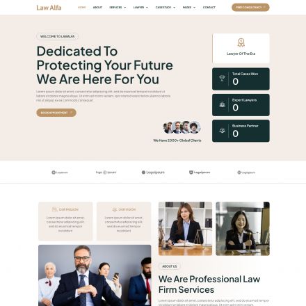 ThemeForest LawAlfa